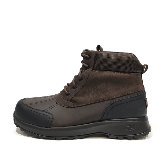 UGG Emmett Duck Boots -Waterproof Snow Boots -Stout Leather -US 14 -NEW - Picture 1 of 8